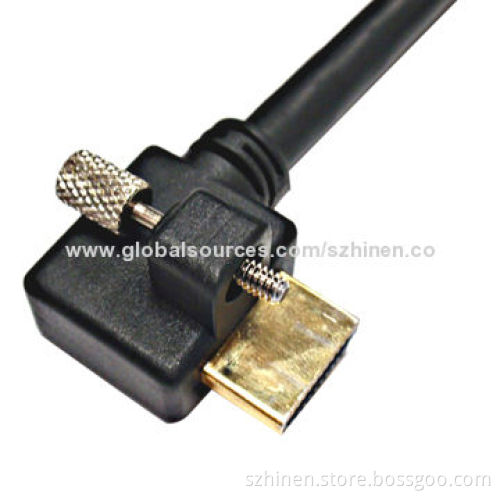HDMI Cables, High-speed with Ethernet 3D, 4 x 2K Video Supported